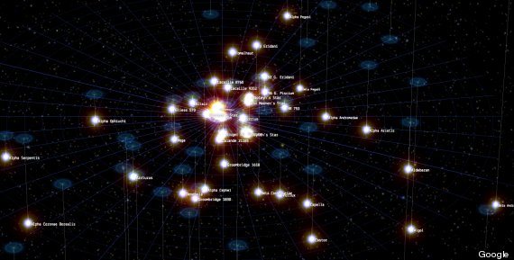 100.000 Stars: Εξερεύνησε το σύμπαν με τον Google Chrome