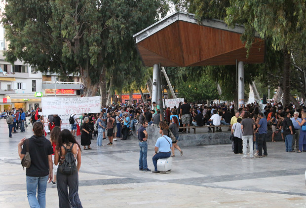 Αντιφασιστικό συλλαλητήριο στο Ηράκλειο (φωτογραφίες)