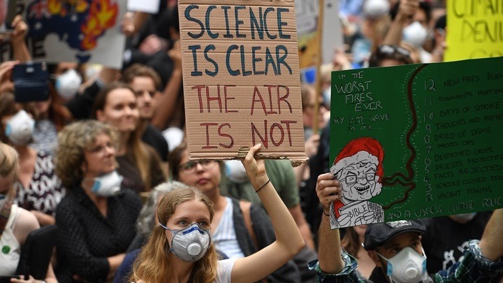 Τεράστια διαδήλωση κατά της κλιματικής αλλαγής στην Αυστραλία