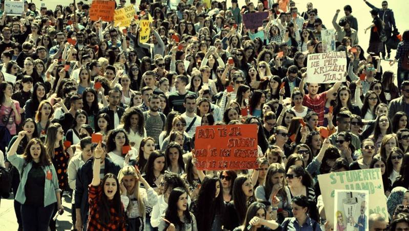 Ανασύνθεση ΟΝΡΑ: Δύναμη στον αγώνα των Αλβανών φοιτητών και φοιτητριών