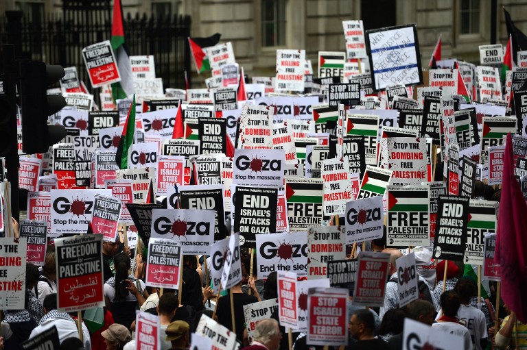 Διαδηλώσεις για τη Γάζα σε Παρίσι – Λονδίνο