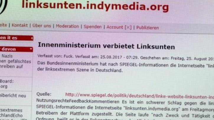 Η γερμανική κυβέρνηση απαγόρευσε το Indymedia