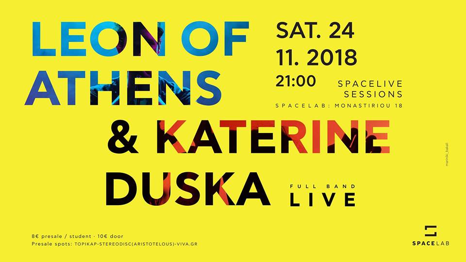 Leon of Athens & Katerine Duska live στη Θεσσαλονίκη