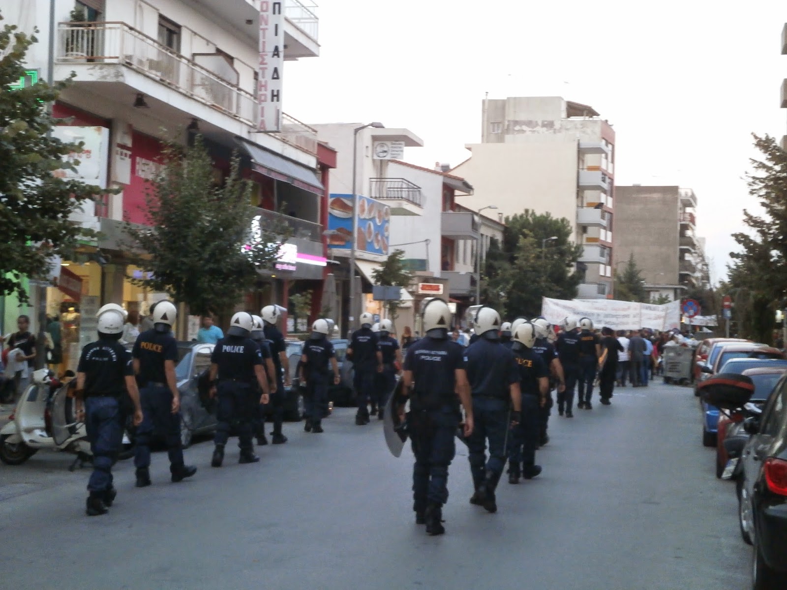 Υπό αυστηρό αστυνομικό κλοιό η αντιφασιστική πορεία στη Ξάνθη