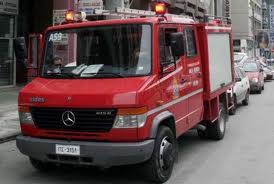 Πυρκαγιά στο Κορδελιό- Ένας σοβαρά τραυματίας