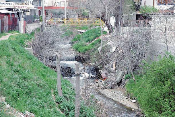 Θεσσαλονίκη: Παρέμβαση εισαγγελέα για τον καθαρισμό του ρέματος Δενδροποτάμου