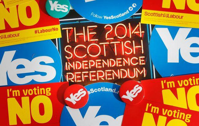 Δημοψήφισμα Σκωτία: Προβάδισμα του «όχι» στην ανεξαρτησία